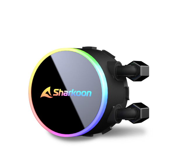 Sharkoon S70 ARGB AIO 240 2x120mm 4044951037995 - 1370214 - zdjęcie 9